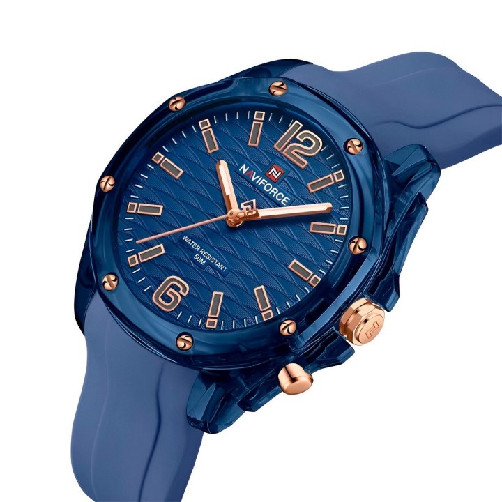 Reloj Naviforce Original Nf6103 Analogo Mujer + Estuche