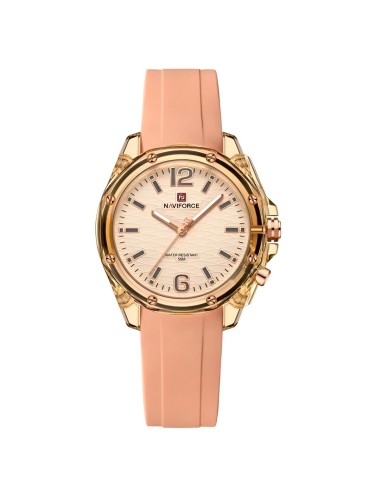 Reloj Naviforce Original Nf6103 Analogo Mujer + Estuche
