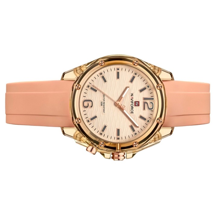 Reloj Naviforce Original Nf6103 Analogo Mujer + Estuche