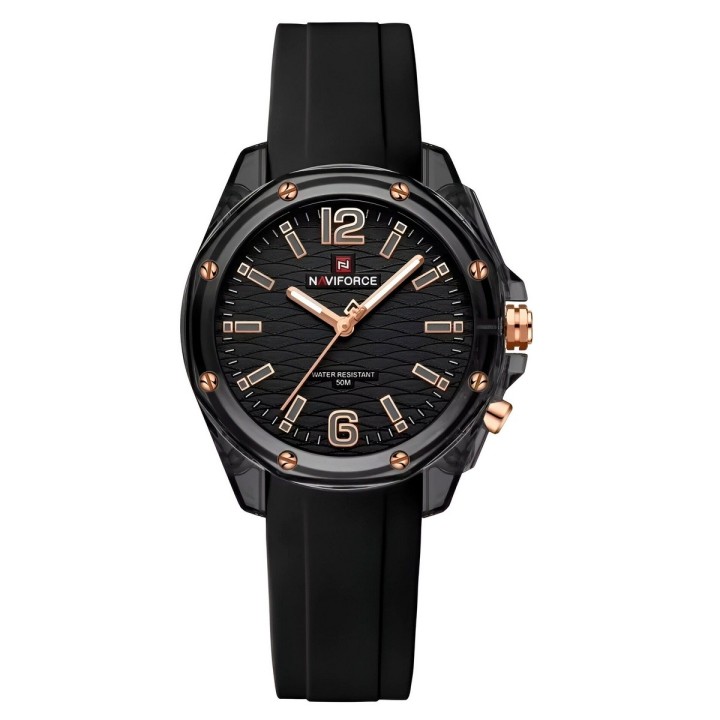 Reloj Naviforce Original Nf6103 Analogo Mujer + Estuche