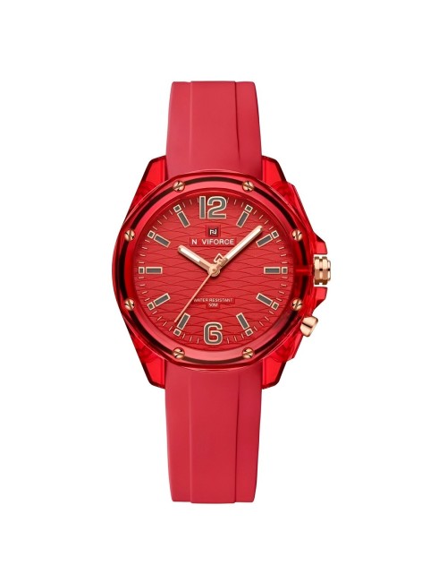 Reloj Naviforce Original Nf6103 Analogo Mujer + Estuche