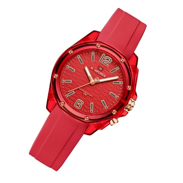 Reloj Naviforce Original Nf6103 Analogo Mujer + Estuche