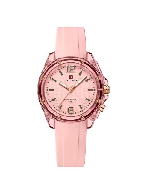 Reloj Naviforce Original Nf6103 Analogo Mujer + Estuche