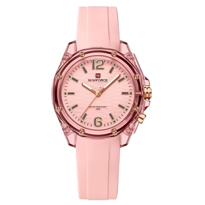 Reloj Naviforce Original Nf6103 Analogo Mujer + Estuche