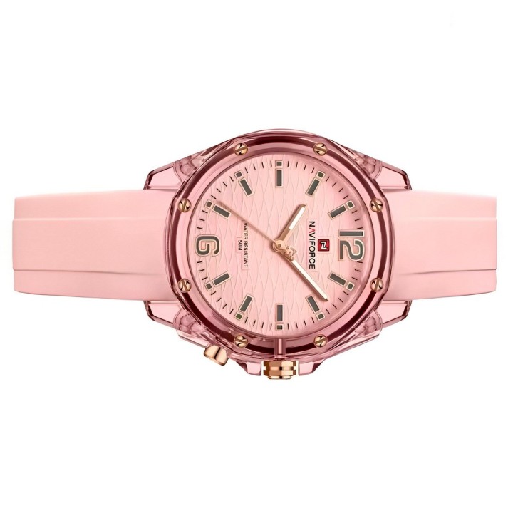 Reloj Naviforce Original Nf6103 Analogo Mujer + Estuche