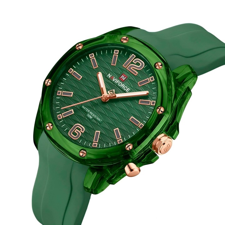 Reloj Naviforce Original Nf6103 Analogo Mujer + Estuche