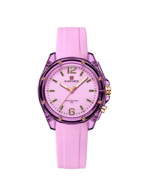 Reloj Naviforce Original Nf6103 Analogo Mujer + Estuche