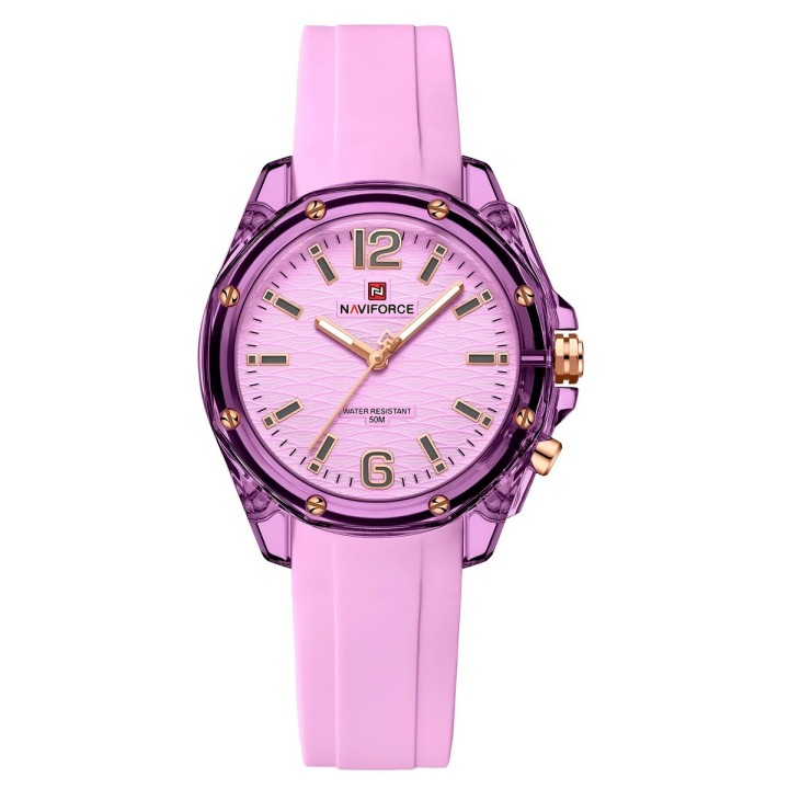 Reloj Naviforce Original Nf6103 Analogo Mujer + Estuche