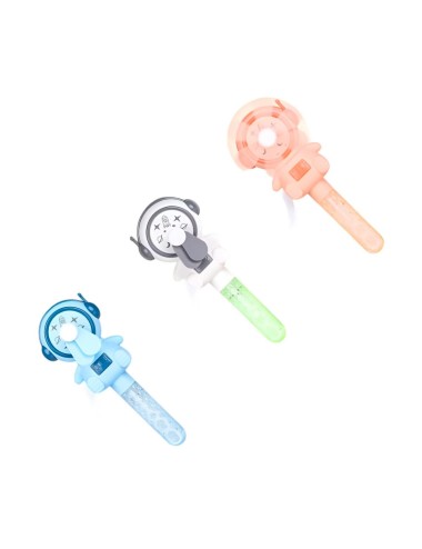 Burbujero Astronauta Ventilador Portatil Set X 3 Unidades