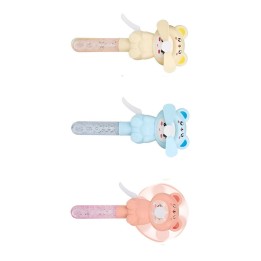Burbujero Muñeca Oso Ventilador Portatil Set X 3 Unidades
