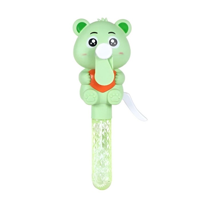Burbujero Oso Corazon Ventilador Portatil Set X 3 Unidades