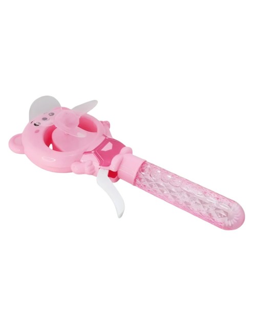Burbujero Oso Osito Ventilador Portatil Set X 3 Unidades
