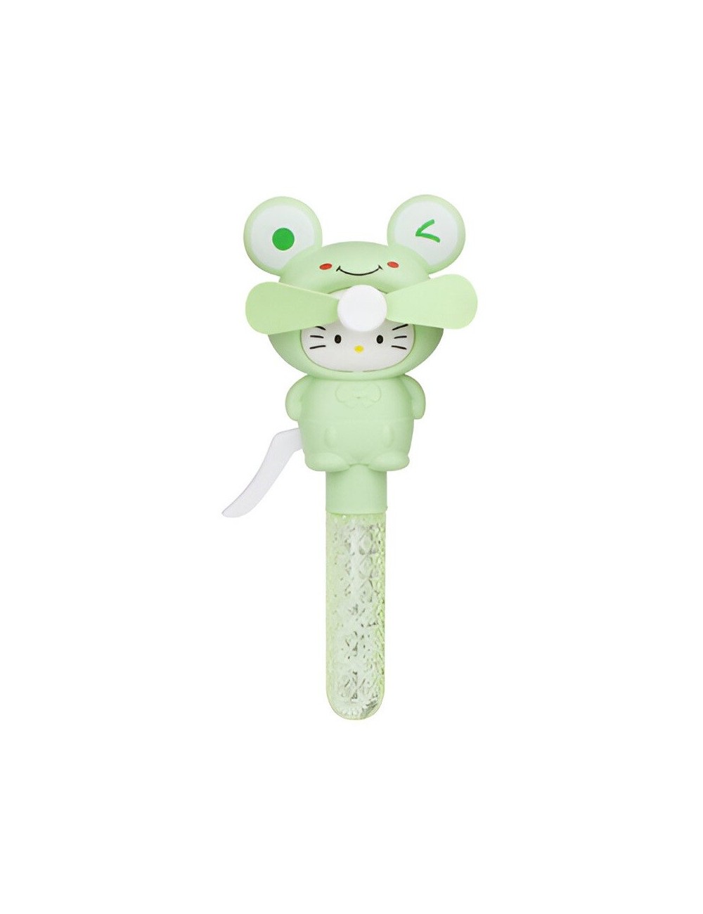 Burbujero Rana Ranita Ventilador Portatil Set X 3 Unidades