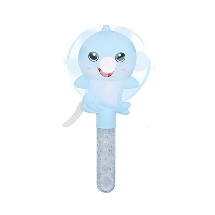 Burbujero Tiburon Pez Ventilador Portatil Set X 3 Unidades