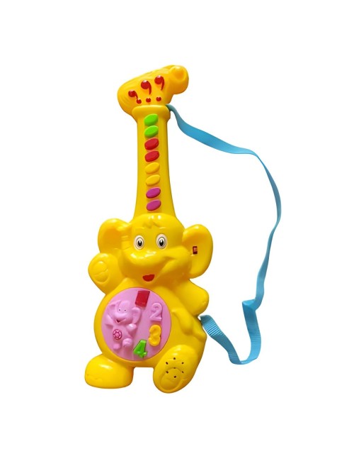 Guitarra Elefante Juguete Interactivo Sonidos + Bateria