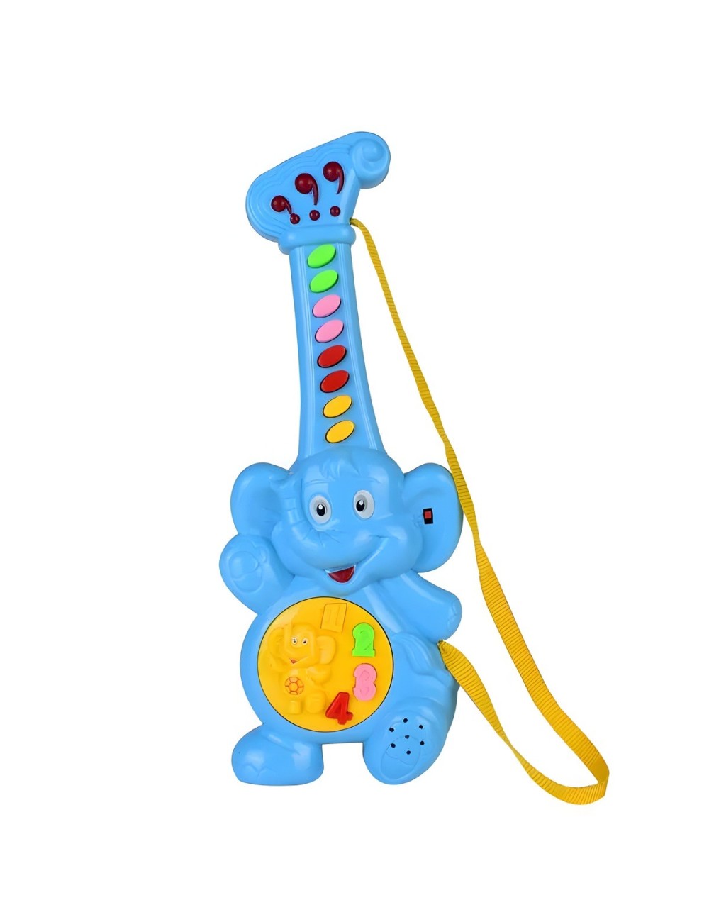 Guitarra Elefante Juguete Interactivo Sonidos + Bateria