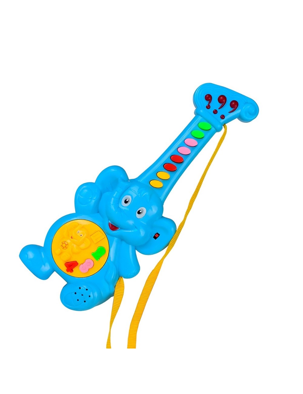 Guitarra Elefante Juguete Interactivo Sonidos + Bateria