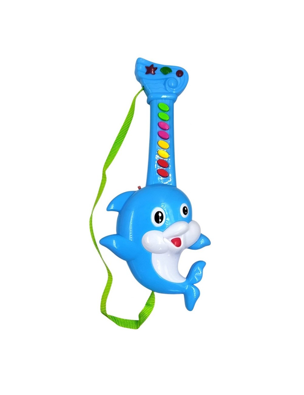 Guitarra Tiburon Juguete Interactivo Sonidos + Bateria