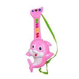 Guitarra Tiburon Juguete Interactivo Sonidos + Bateria