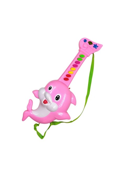 Guitarra Tiburon Juguete Interactivo Sonidos + Bateria