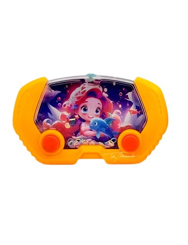 Juguete Anillos Diseño Atari De Agua Sirena Mundo Marino X 4