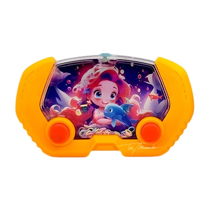 Juguete Anillos Diseño Atari De Agua Sirena Mundo Marino X 4