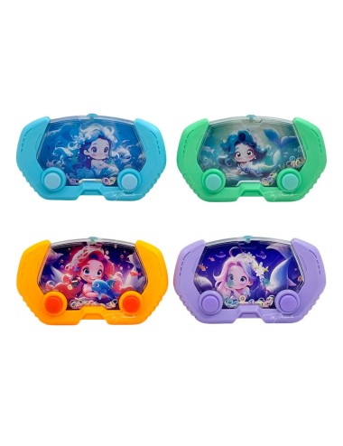 Juguete Anillos Diseño Atari De Agua Sirena Mundo Marino X 4