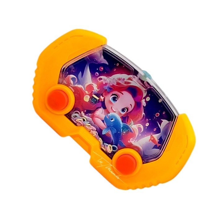 Juguete Anillos Diseño Atari De Agua Sirena Mundo Marino X 4