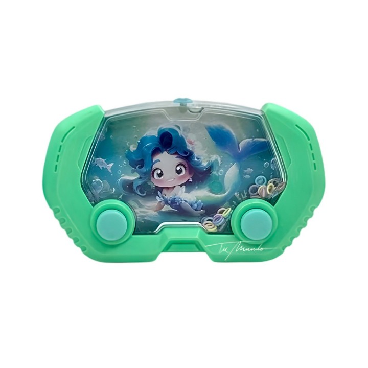 Juguete Anillos Diseño Atari De Agua Sirena Mundo Marino X 4