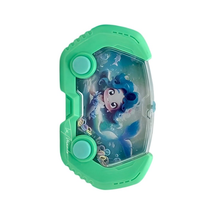 Juguete Anillos Diseño Atari De Agua Sirena Mundo Marino X 4