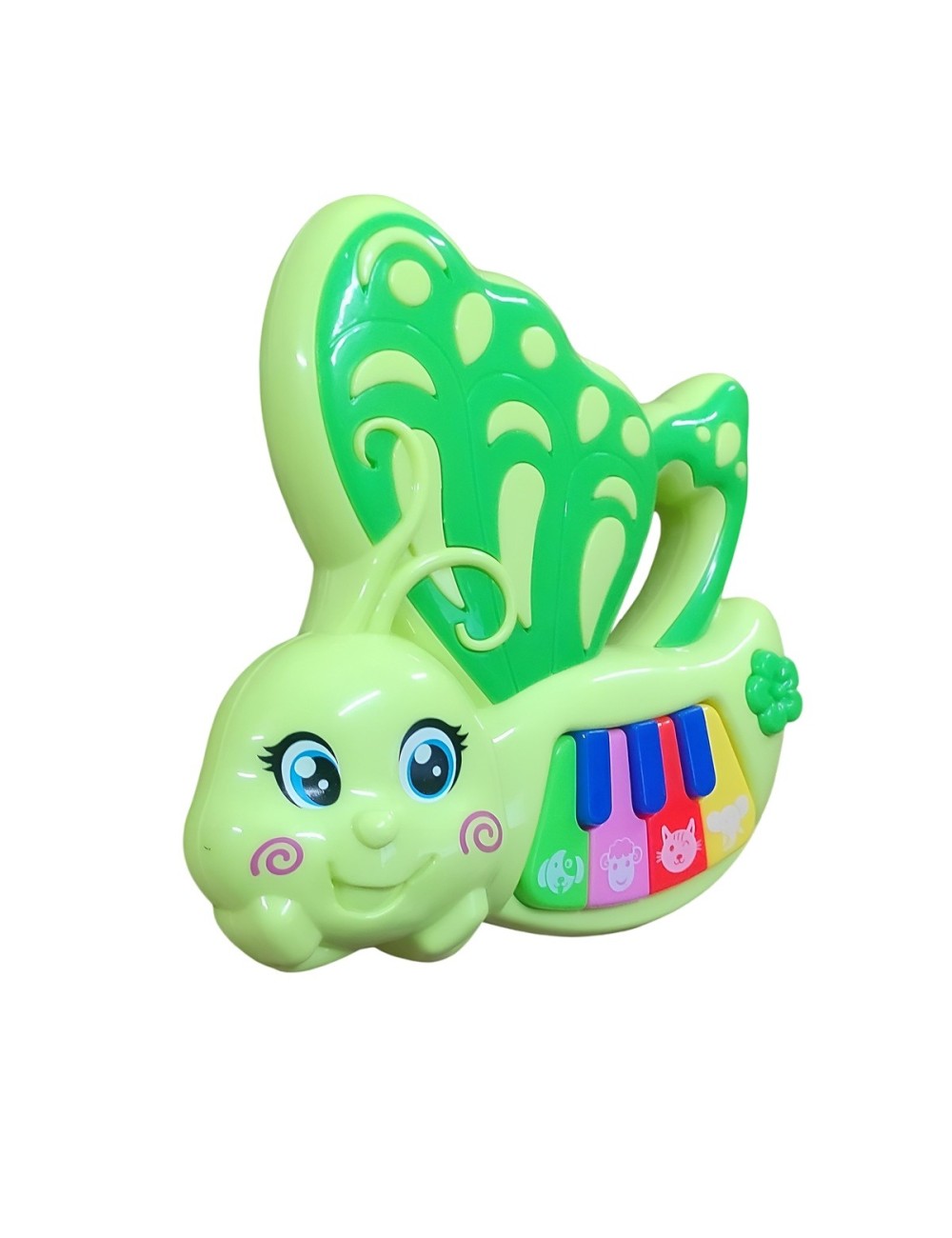 Piano Musical Mariposa Bebe Aprendizaje Didactico + Bateria