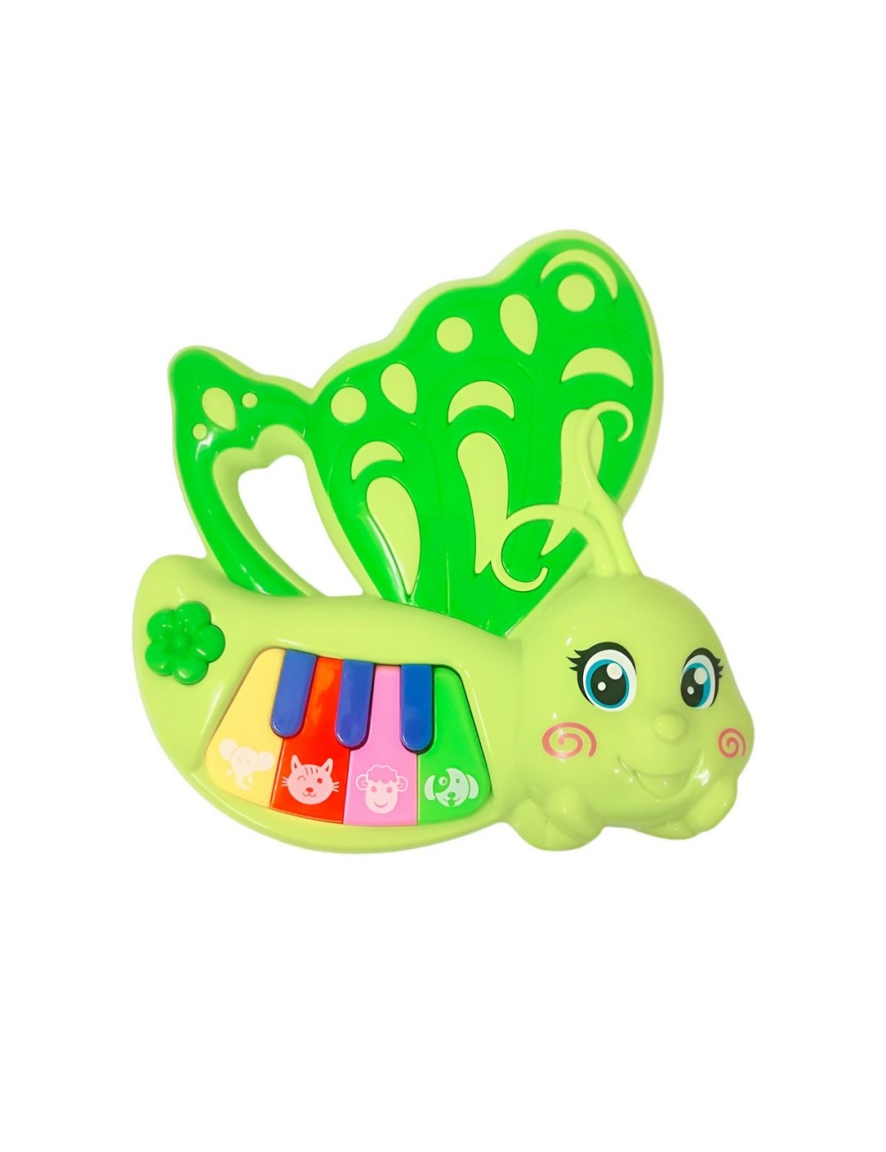 Piano Musical Mariposa Bebe Aprendizaje Didactico + Bateria