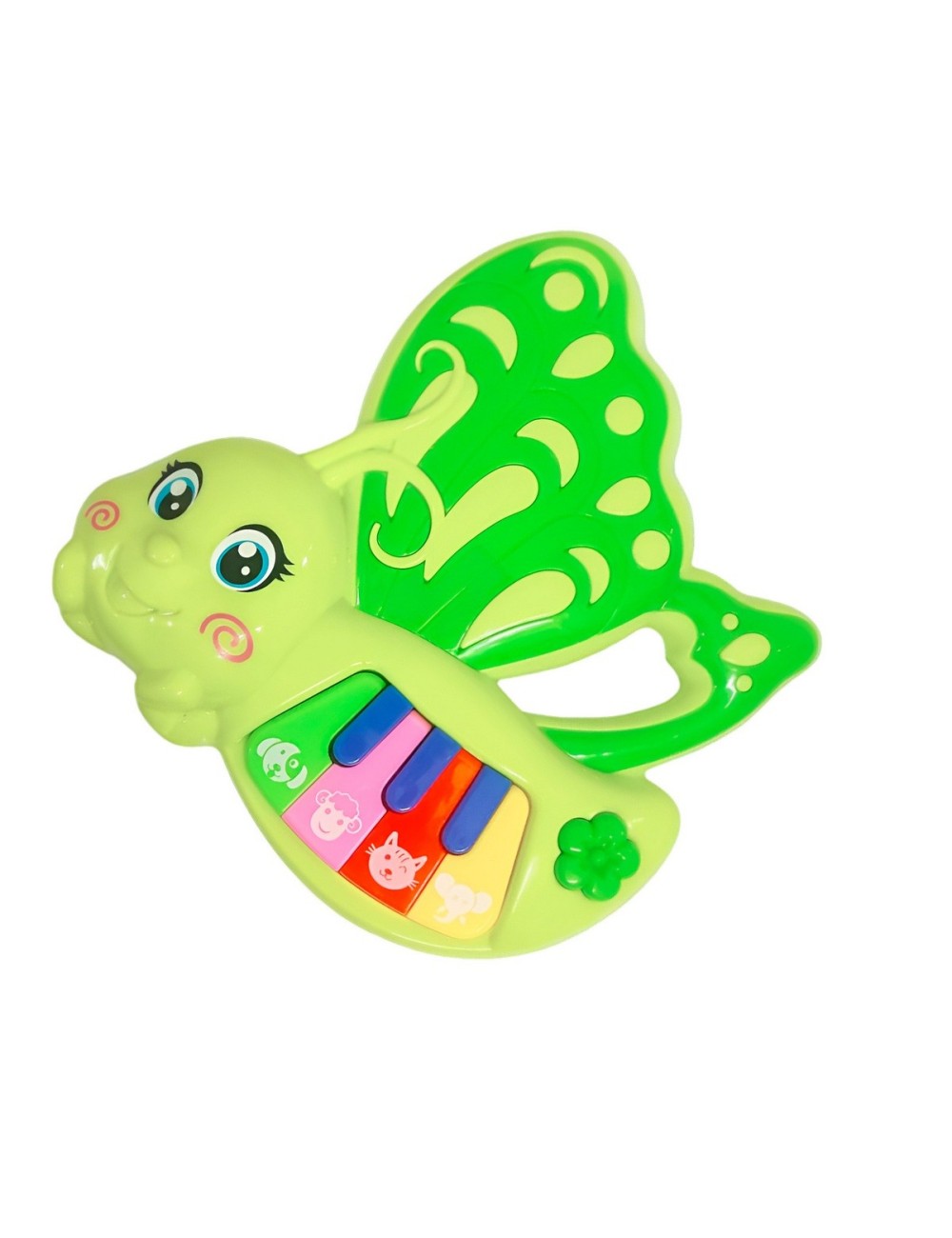 Piano Musical Mariposa Bebe Aprendizaje Didactico + Bateria
