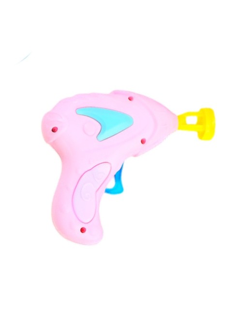 Pistola Burbujera Niñas Colores Pasteles X 2 Unid + Liquido