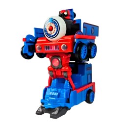 Tren Robot Carro Transformers Juguete Luces Sonido+ Bateria
