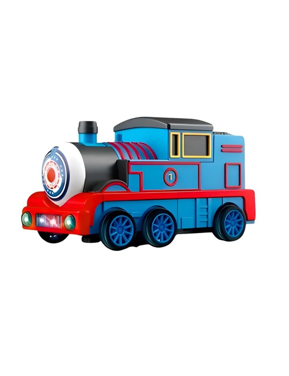 Tren Robot Carro Transformers Juguete Luces Sonido+ Bateria