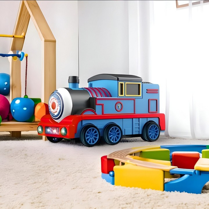 Tren Robot Carro Transformers Juguete Luces Sonido+ Bateria
