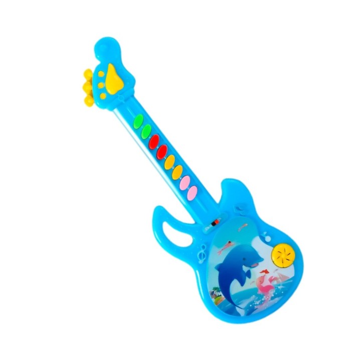 Guitarra Ballena Juguete Interactivo Sonidos + Bateria