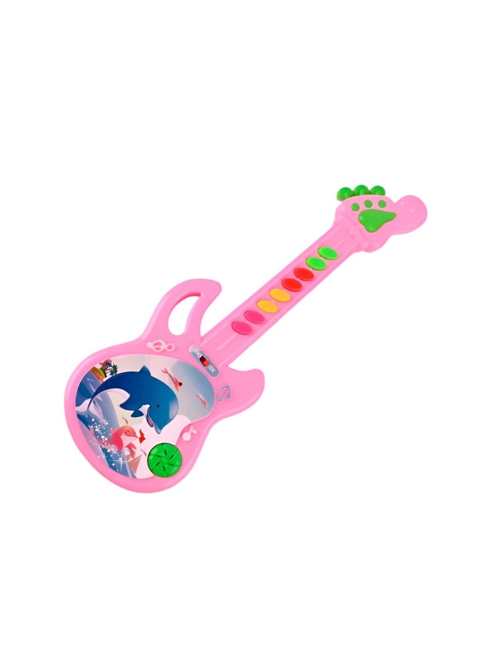 Guitarra Ballena Juguete Interactivo Sonidos + Bateria