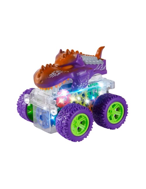 Carro Monster Dinosaurio Engranaje Arrastre Juguete Niños