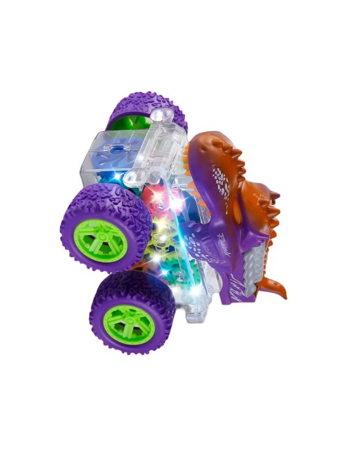 Carro Monster Dinosaurio Engranaje Arrastre Juguete Niños