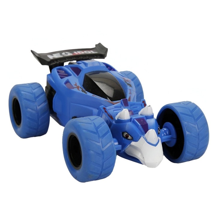 Carro Monster Dinosaurio Arrastre 360 Grados Juguete X 2 Un