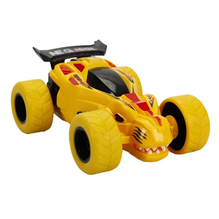 Carro Monster Dinosaurio Arrastre 360 Grados Juguete X 2 Un