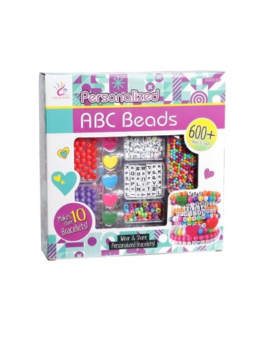 Set Kit Para Hacer Pulseras Charms Juguete Interactivo Abc