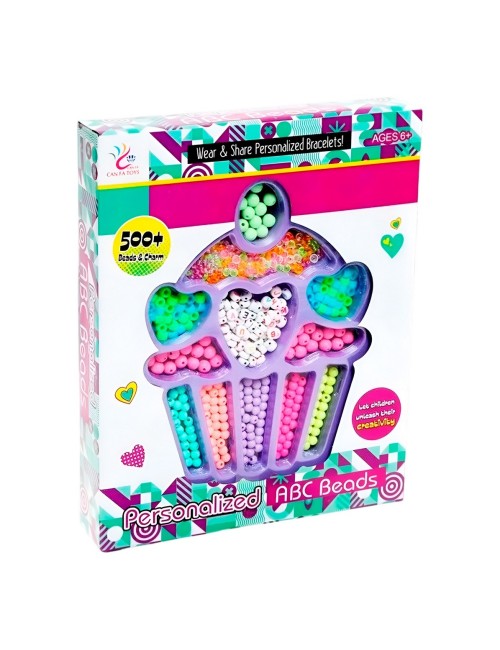 Set Kit Para Hacer Pulseras Charms Juguete Didactico Cookies