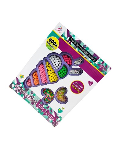 Set Kit Para Hacer Pulseras Charms Juguete Didactico Cono