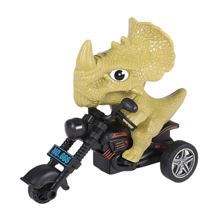 Moto Dinosaurio Jurassic Set De Juguete Niños X 4 Unidades