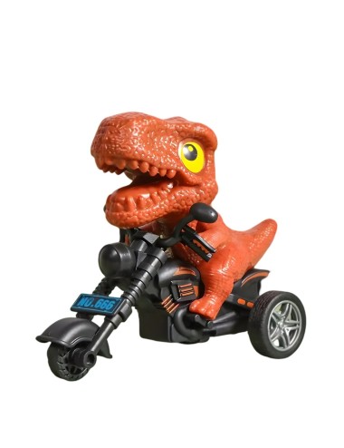 Moto Dinosaurio Jurassic Set De Juguete Niños X 4 Unidades