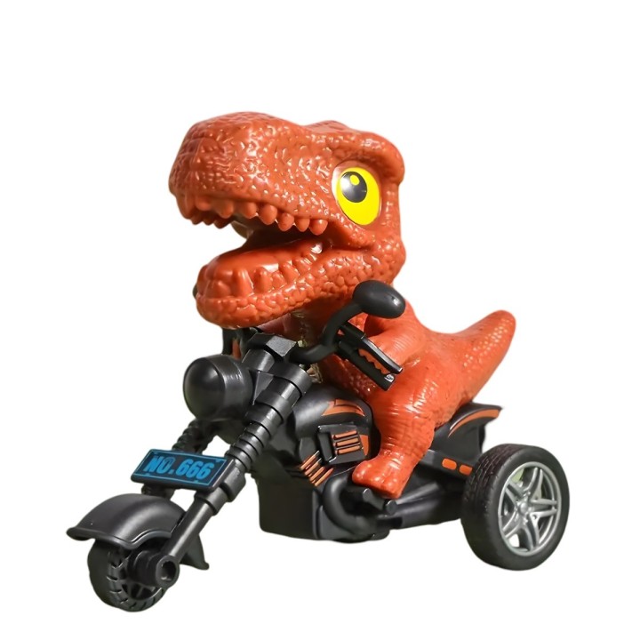 Moto Dinosaurio Jurassic Set De Juguete Niños X 4 Unidades