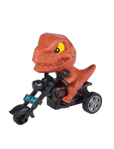 Moto Dinosaurio Jurassic Set De Juguete Niños X 4 Unidades